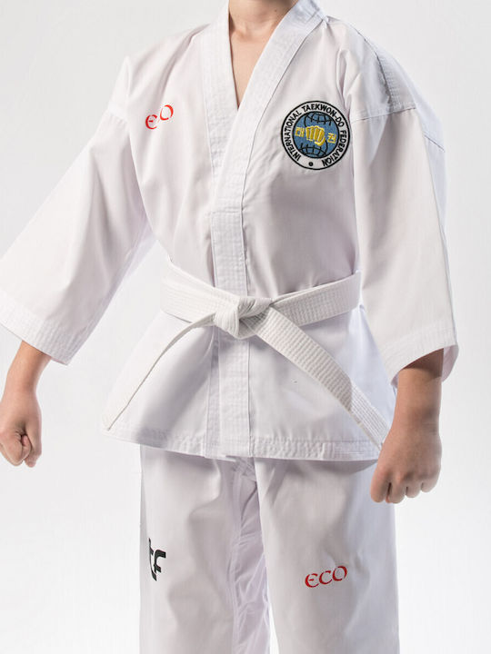 Olympus Sport Taekwondo Dobok Women White Eco Taekwondo ITF Uniform
