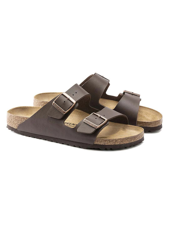 Birkenstock Ανδρικά Σανδάλια σε Καφέ Χρώμα