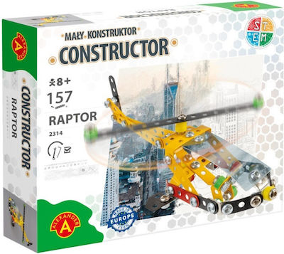 Alexander Toys Joc de construcție din metal Ελικόπτερο