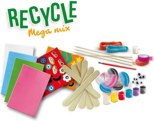 Ses Creative Jucărie de Construcție din Lemn Recycling