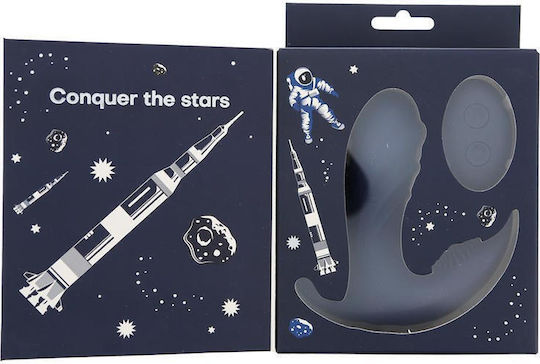 Dream Toys Startroopers Πρωκτικός Δονητής με Δυνατότητα Ασύρματης Λειτουργίας Μαύρος 18.8cm