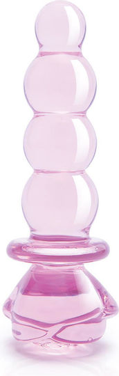 Dream Toys Glaze Glass Πρωκτική Σφήνα Ροζ 20cm