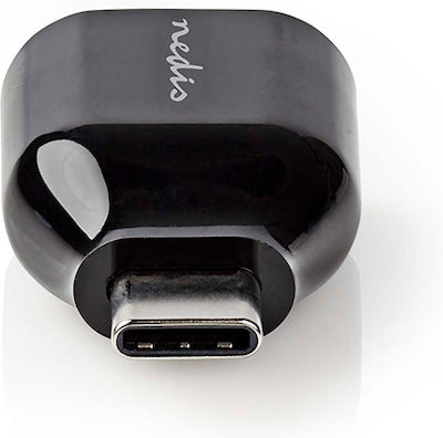 Nedis Convertor USB-C masculin în USB-C feminin (CCGB60915BK)