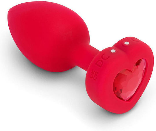 b-Vibe Anal Plug mit Vibration Rote 10.5cm