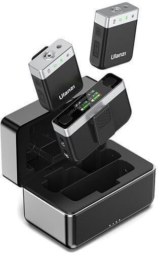 Ulanzi A018GBB1 Wireless Microphone Πέτου, Clip On for Mobile