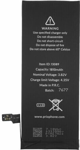 Prio Retail Box Συμβατή Μπαταρία Αντικατάστασης 1810mAh για iPhone 6iPhone 6