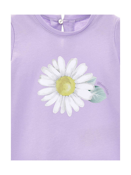 Monnalisa Kids T-shirt Purple