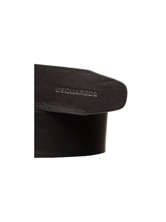 Dsquared2 Men's Leather Belt Black