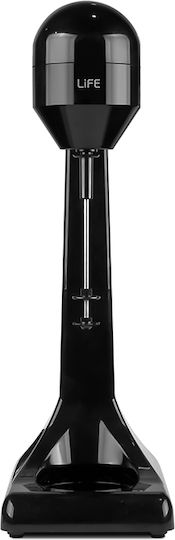 Life MyFrappe Inox Push Φραπεδιέρα Επιτραπέζια 100W Μαύρη