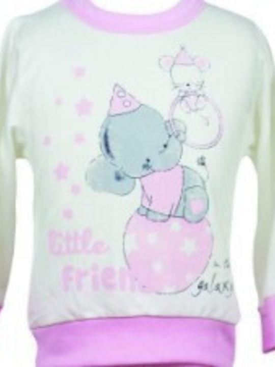 Galaxy Kids Pajamas Lilac