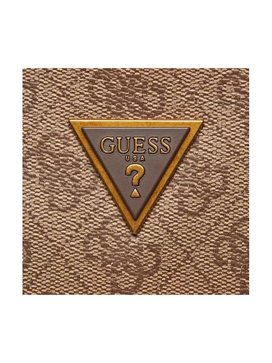 Guess Logo Ανδρικό Σακίδιο Πλάτης Καφέ