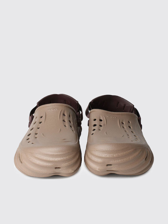 Crocs Echo Σαμπό Καφέ