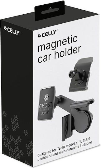 Celly Car Mobile Mount with Magnet Black