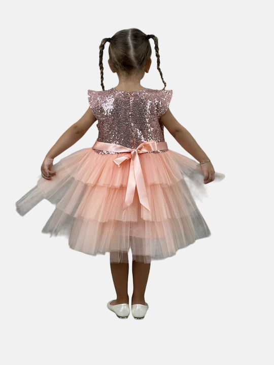 Kids Dress with Sequins Somon