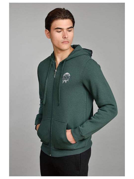 Target Herren Sweatshirt Jacke mit Kapuze Grün