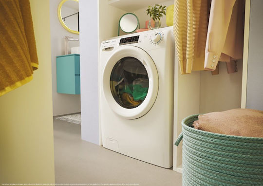 Candy Πλυντήριο Ρούχων 7kg 1300 Στροφών Quick & Clean CO4 374TWM6/1-S