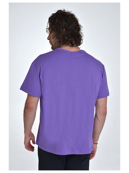 Target Men's Short Sleeve Blouse Purple