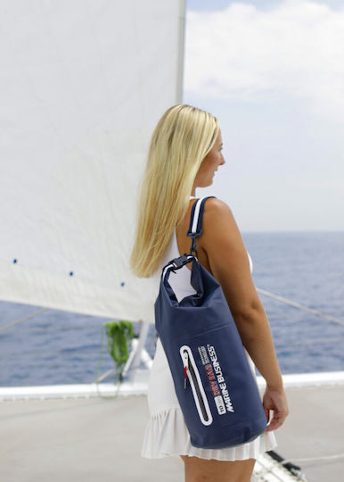 Marine Business Waterproof Bag Backpack Blue