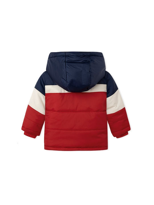 Tuc Tuc Kinderjacke Kurz mit Kapuze Μπλε Navy