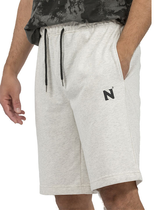 Αθλητική Ανδρική Βερμούδα Light Grey