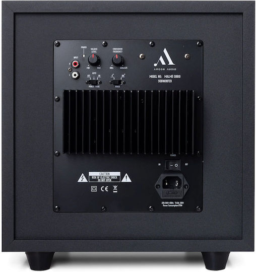 Argon Audio Malmo 10 13445 Самоусилващ Субуфер с Говорител 10" 100W Черен