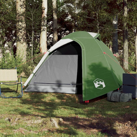 vidaXL Sommer Campingzelt Grüne mit Doppeltuch für 2 Personen 210x195x120cm
