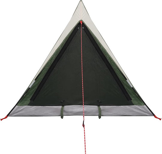 vidaXL Summer Camping Tent Green for 2 People 200x120x88cm