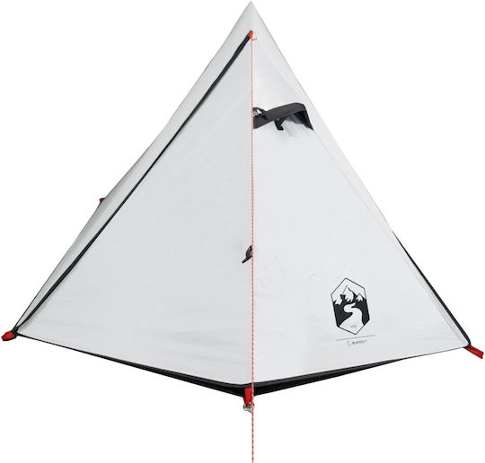 vidaXL Summer Camping Tent White with Double Cloth for 2 People 267x154x112cm