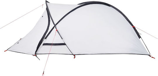 vidaXL Summer Camping Tent White For 2 People 222x120x110cm