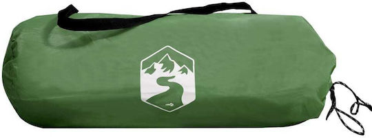vidaXL Summer Camping Tent Green for 2 People 200x120x88cm