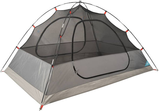vidaXL Summer Camping Tent Blue with Double Cloth for 2 People 248x224x113cm