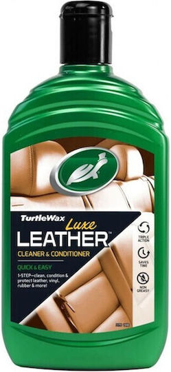 Turtle Wax Αλοιφή Καθάρισμα / Γυάλισμα για Δερμάτινα Μέρη Luxe 500ml