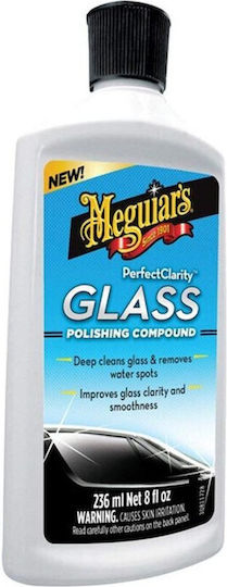 Meguiar's Perfect Clarity Glass Polishing Compound Γυαλιστική Αλοιφή Τζαμιών Αυτοκινήτου 235ml