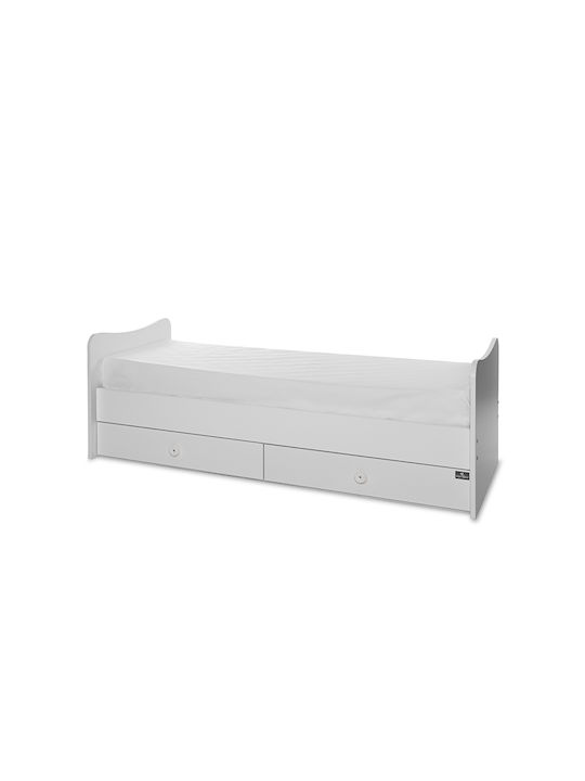 Lorelli Babybett Multifunktional Maxi Plus Weiß für Matratze 70x160cm
