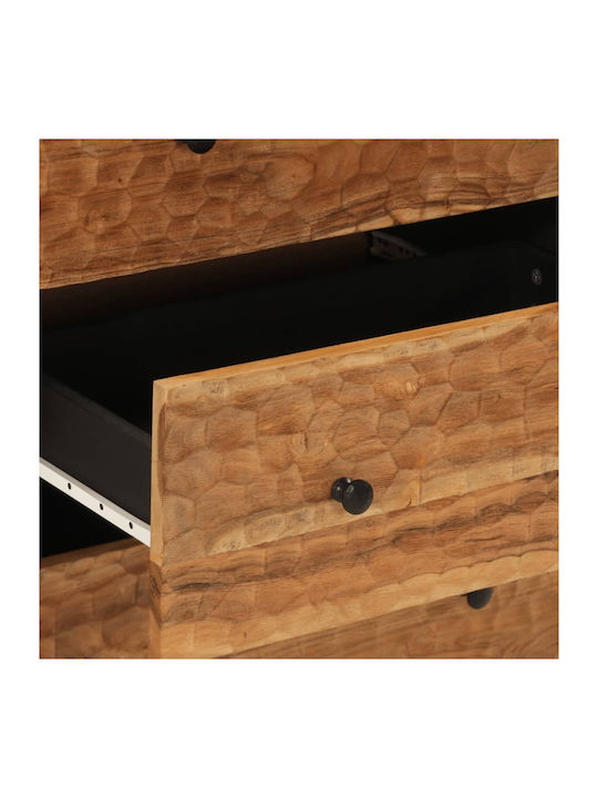 Comoda pentru Dormitor din Lemn Masiv Acacia 60x33x75buc