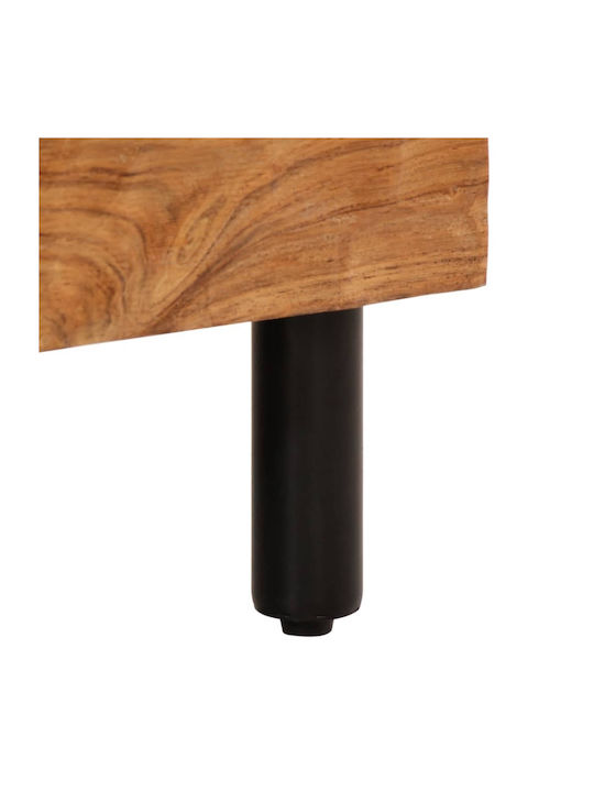 Comoda pentru Dormitor din Lemn Masiv Acacia 60x33x75buc