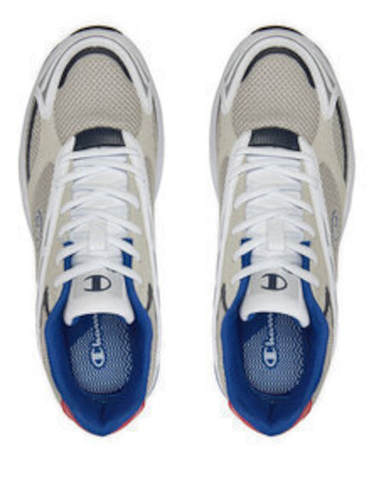 Champ Herren Sneakers Grey / Wht / Rbl / Red