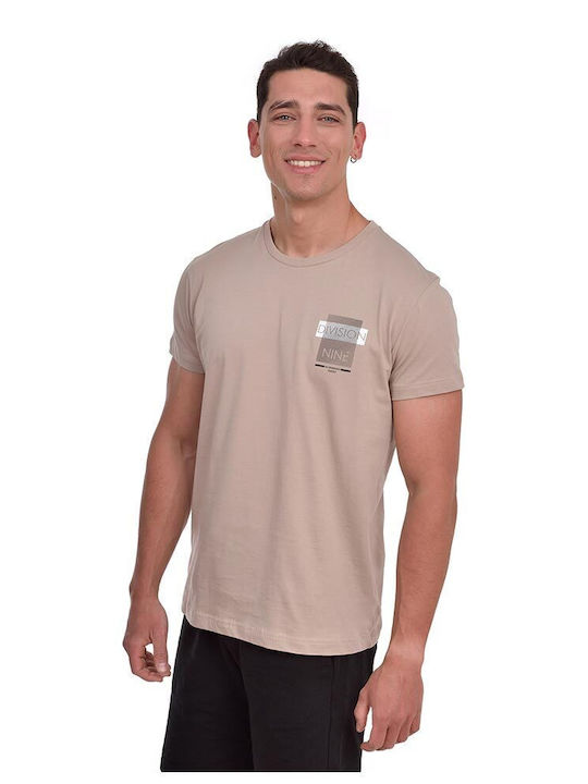 Target Herren T-Shirt Kurzarm Beige