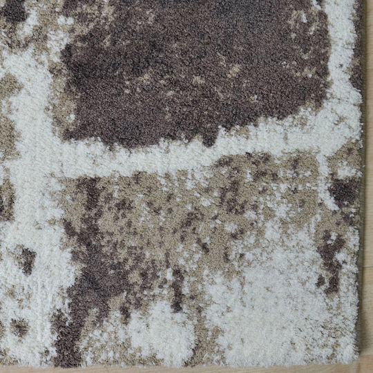 Saray Home Shaggy Furry Brown