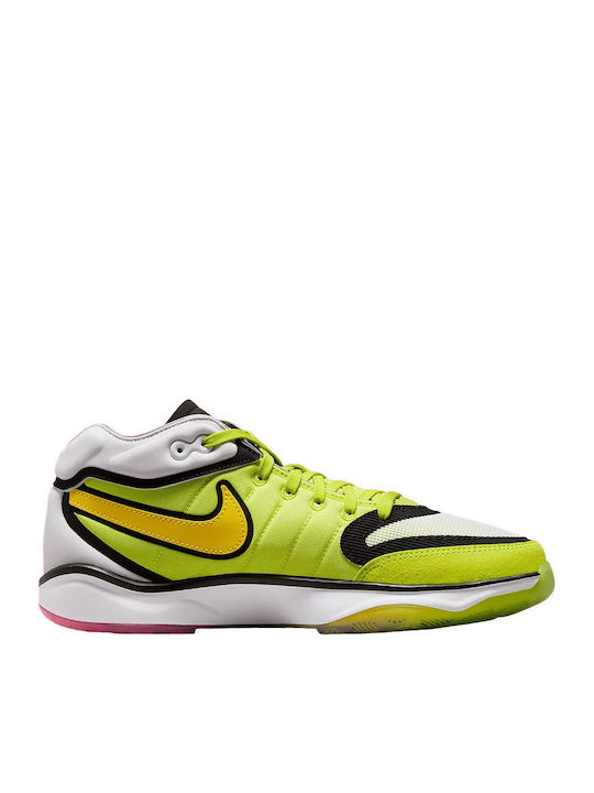 G.T. Hustle 2 Hoch Basketballschuhe Cyber / Vivid Sulfur / White / Siren Red / Black