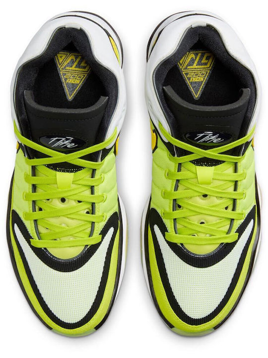 G.T. Hustle 2 Hoch Basketballschuhe Cyber / Vivid Sulfur / White / Siren Red / Black