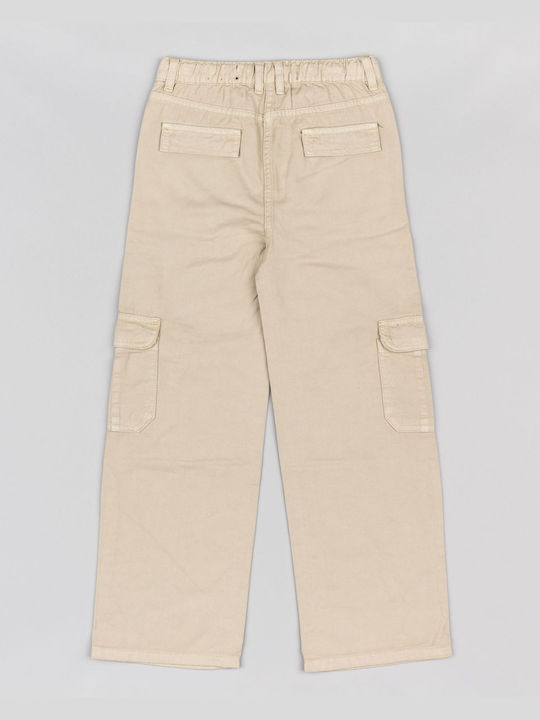 Losan Kids Cargo Trousers Beige