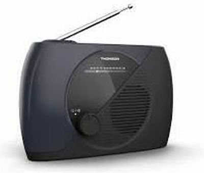 Thomson S7187678 Tabletop Radio Black