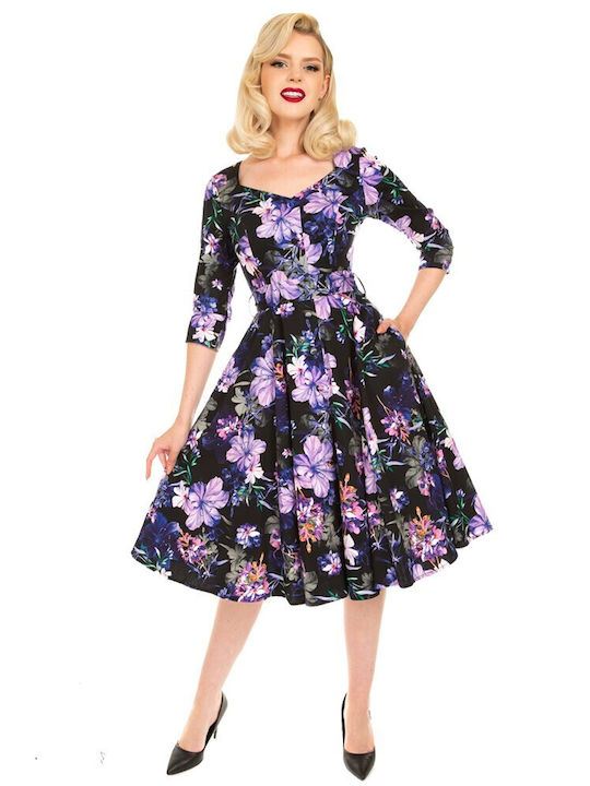 Midi Rochie cu cămașă Rochie Floral