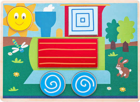 Woodyland Jucărie de Sortare a Formelor Shape Sorter din Lemn