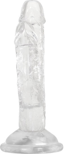 Gender X Dualistic Glass Dildo With Suction Cup Clear 23cm