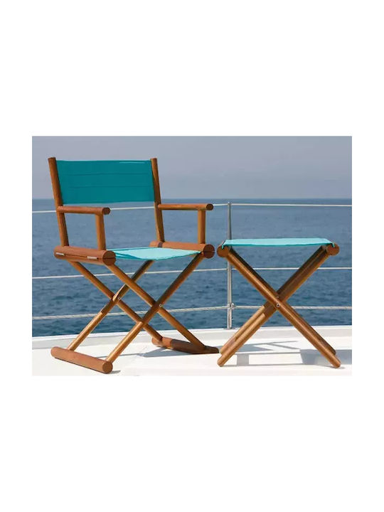 Marine Business Πανί Καρέκλας Σκηνοθέτη Turquoise 63x42εκ.