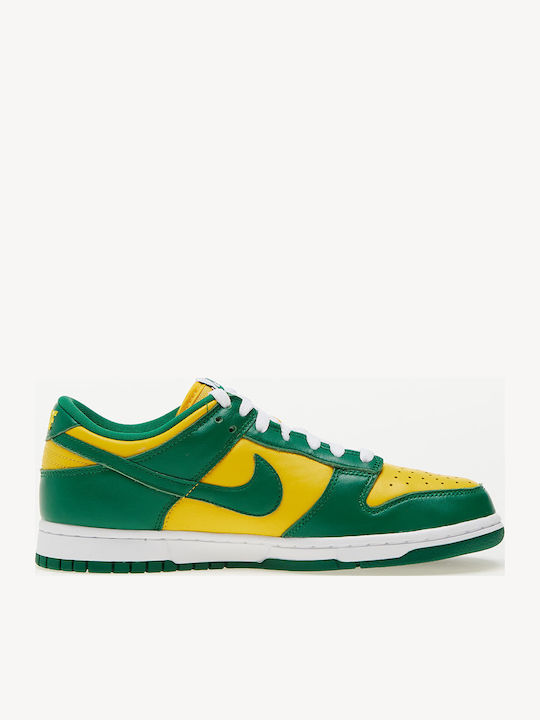Dunk Low SP Herren Sneakers Varsity Maize / Pine Green / White