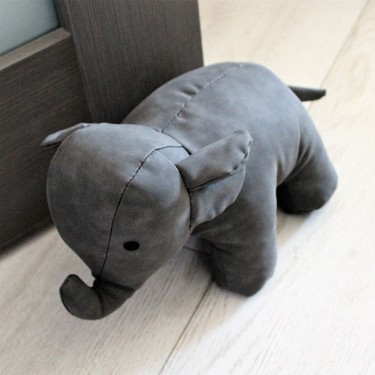 Türstopper Elefant Stoff Gray 1Stück