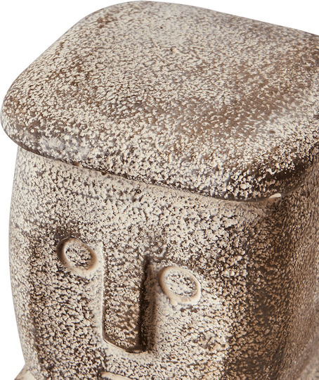 Affari Dekorativ Statuette aus Beton 7x7x20cm 1Stück